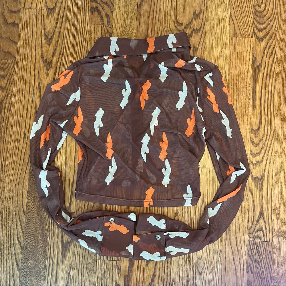 iNAMORATA La Paz Button Up - Picture 4 of 5